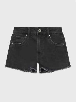 Pepe Jeans Szorty jeansowe Patty Short PG800783XR0 Czarny Regular Fit