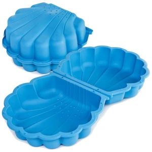 ﻿PIASKOWNICA basen 2w1 duża plastikowa muszla XL zamykana 2 el. Paradiso
