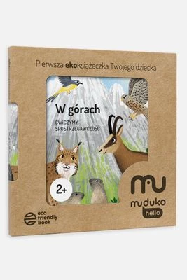 "Pierwsza ekoksiążeczka Twojego dziecka. Ćwiczymy spostrzegawczość: W górach" książka obrazkowa MUDUKO