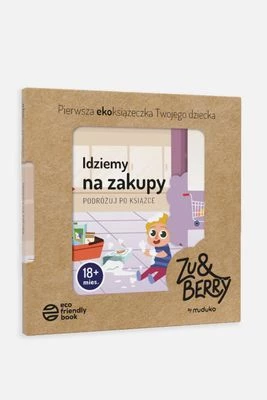 "Pierwsza ekoksiążeczka Twojego dziecka. Podróżuj po książce: Idziemy na zakupy" książka obrazkowa MUDUKO