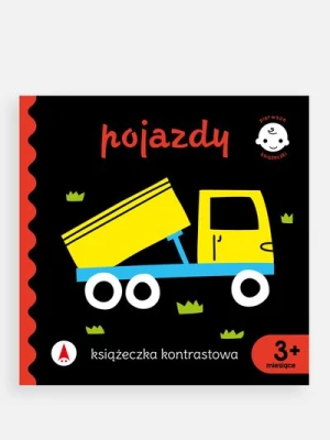 "Pierwsze książeczki. Książeczka kontrastowa: Pojazdy" książka obrazkowa SKRZAT