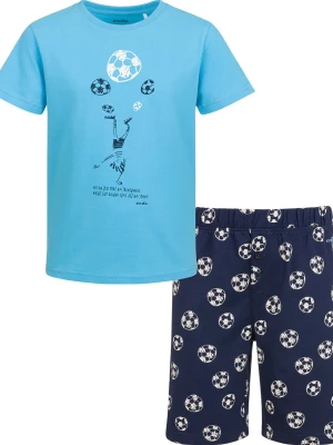 Piżama z krótkim rękawem dla chłopca, z piłką, 9-13 lat Endo