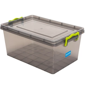Plastikowy pojemnik do przechowywania 15,5 l, szary 4-Home