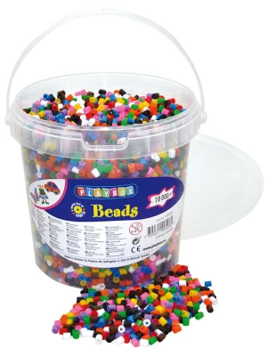 Playbox 10000-częściowy zestaw koralików do prasowanek - 5+ rozmiar: onesize