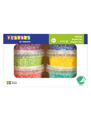Playbox 6.000-częściowy zestaw koralików do prasowanek - 5+ rozmiar: onesize