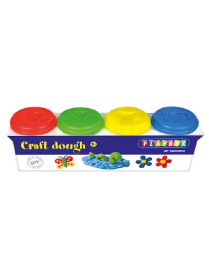 Playbox Plastelina (4 szt.) - 3+ - 4x 140 g rozmiar: onesize