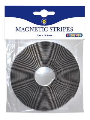 Playbox Taśma magnetyczna w kolorze czarnym - dł. 500 cm rozmiar: onesize