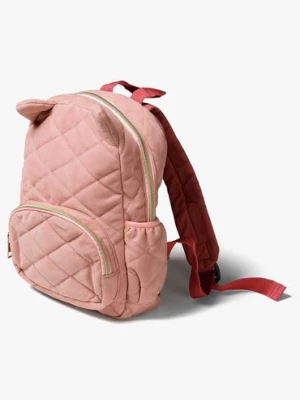 Plecak pikowany z uszkami dla dziewczynki - różowy 5.10.15.