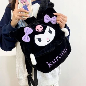 PLECAK PLECACZEK KUROMI Sanrio CINNAMOROLL PLUSZOWA TORBA MASTKOTKA