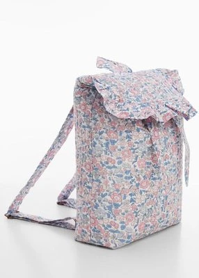 Plecak z kwiatowym wzorem MANGO BABY