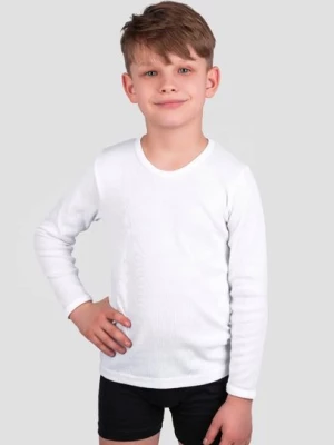 Podkoszulka komunijna ramki pod Albę biała 100% bawełna 152