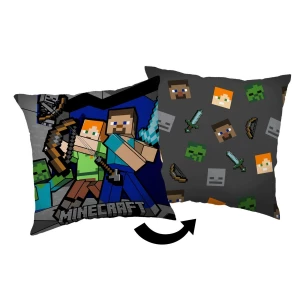 Poduszka Minecraft Survival Mode, 40 x 40 cm Jerry Fabrics