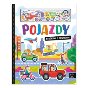 Pojazdy. Książeczka z magnesami Aksjomat