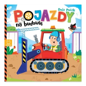 Pojazdy na budowie. Duże puzzle Aksjomat