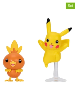 Pokémon 2-częściowy zestaw "Torchic & Pikachu" do zabawy - 4+ rozmiar: onesize