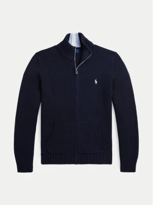 Polo Ralph Lauren Kardigan 323799411023 Granatowy Regular Fit