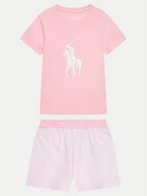 Polo Ralph Lauren Piżama 4P0146 Różowy Regular Fit