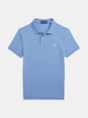 Polo Ralph Lauren Polo 323708857165 Niebieski Slim Fit