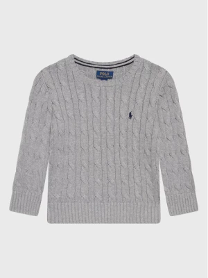 Polo Ralph Lauren Sweter 323702674041 Szary Regular Fit