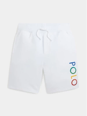 Polo Ralph Lauren Szorty sportowe 322936096001 Biały Regular Fit