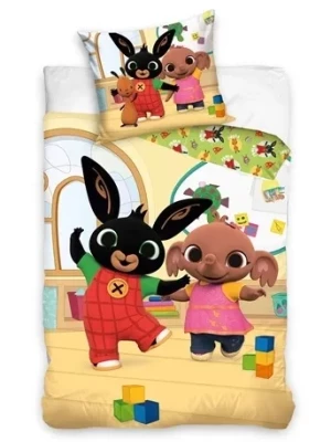 POŚCIEL DZIECIĘCA 160x200 KRÓLIK SULA PANDO KRÓLIK BING 21