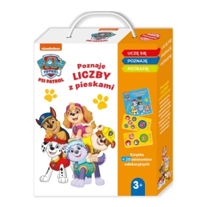 Poznaję liczby z pieskami. Psi Patrol. Uczę się, poznaję, potrafię Media service zawada