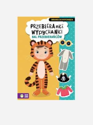 " Przebieranki wypychanki. Bal przebierańców" książka dla dzieci ZIELONA SOWA