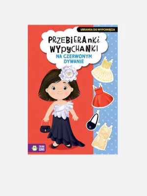 "Przebieranki wypychanki. Na czerwonym dywanie" książka dla dzieci ZIELONA SOWA