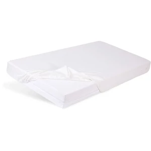 Prześcieradło dziecięce nieprzepuszczalne Bamboo biały, 60 x 120 cm BabyMatex