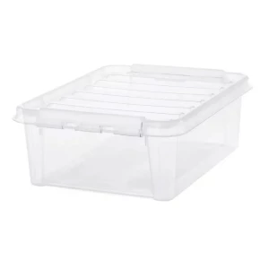 Pudełko SmartStore Classic z białymi klipsami, 21 l, 21 l Orthex Group