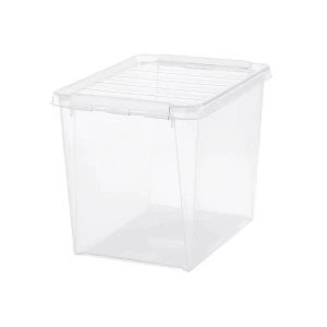 Pudełko SmartStore Classic z białymi klipsami, 25 l, 25 l Orthex Group