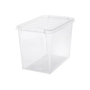 Pudełko SmartStore Classic z białymi klipsami, 61 l, 61 l Orthex Group