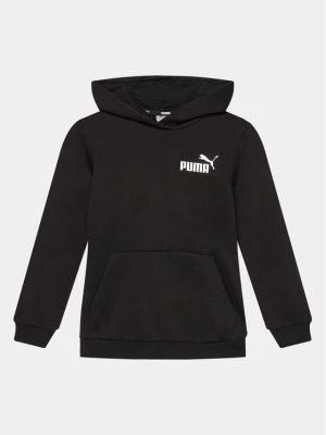 Puma Bluza Ess Small Logo 586970 Czarny Regular Fit