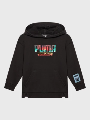 Puma Bluza MINECRAFT 670362 Czarny Regular Fit