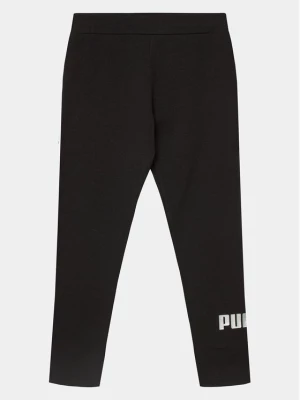 Puma Legginsy Ess+ Logo 846960 Czarny Tight Fit