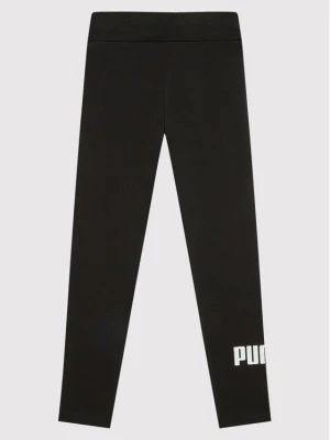 Puma Legginsy Essentials Logo 587035 Czarny Tight Fit