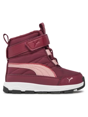 Puma Śniegowce Evolve Boot AC+ Inf 392646 04 Bordowy