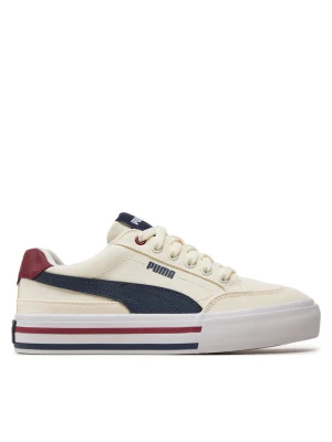 Puma Tenisówki Court Classic Vulc Fs Jr 396558-01 Écru