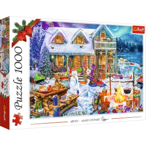 Puzzle 1000 el. Zimowy czas