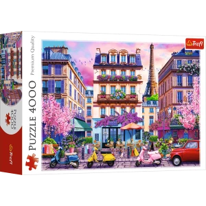 Puzzle 4000 el. Wiosna w Paryżu