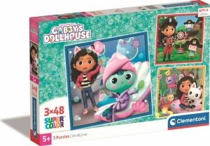 Puzzle Clementoni Koci Domek Gabi 3 x 48 el. 25300