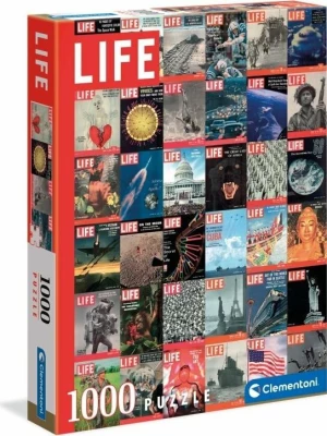 Puzzle Clementoni Life Collection Covers 1000 el. 39636