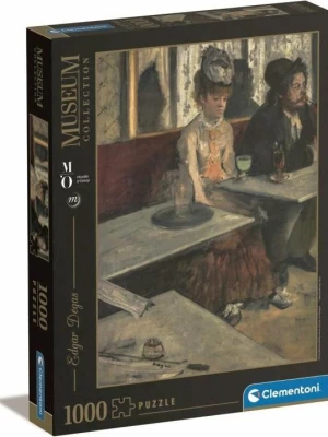 Puzzle Clementoni Museum Edgar Degas Dans un café ou l'Absinthe 1000 el. 39761
