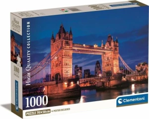 Puzzle Clementoni Tower Bridge nocą 1000 el. 39772