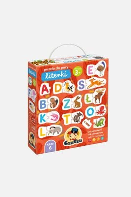 Puzzle do pary CzuCzu Literki BRIGHT JUNIOR MEDIA