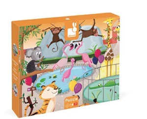 Puzzle Janod Wycieczka do zoo 20 el.