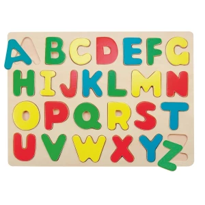 Puzzle planszowe z alfabetem Woody