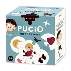 Puzzle Pucio. Co tu pasuje? Nasza księgarnia