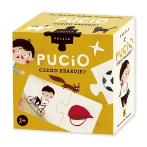 Puzzle Pucio. Czego brakuje? Nasza księgarnia