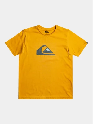 Quiksilver Bluzka Complogo Tees EQBZT04369 Żółty Regular Fit